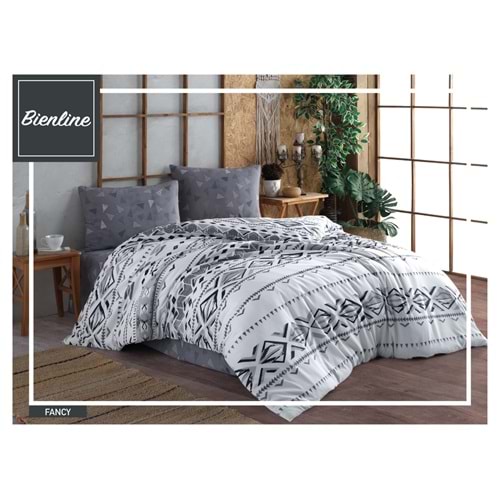 Komfort Home Çift Kişilik Ranforce Nevresim Takımı / Fancy