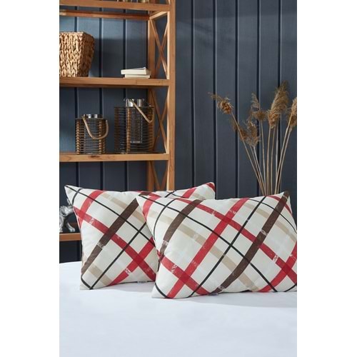 Komfort Home Baskılı Pamuklu Silikon Yastık 50x70 CM (1 Adet)