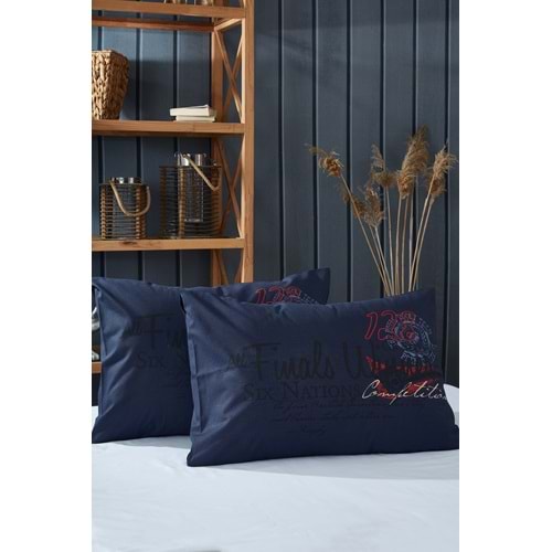 Komfort Home Baskılı Pamuklu Silikon Yastık 50x70 CM (2 Adet)