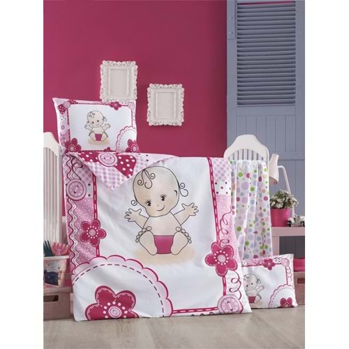 Komfort Home Bebek Nevresim Takımı %100 Pamuk (Victoria)