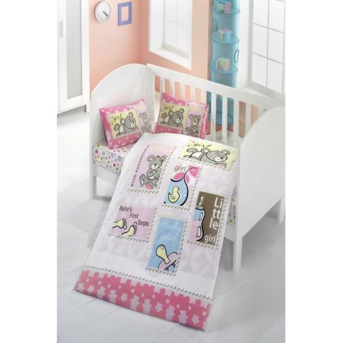 Komfort Home Bebek Nevresim Takımı %100 Pamuk (Victoria)