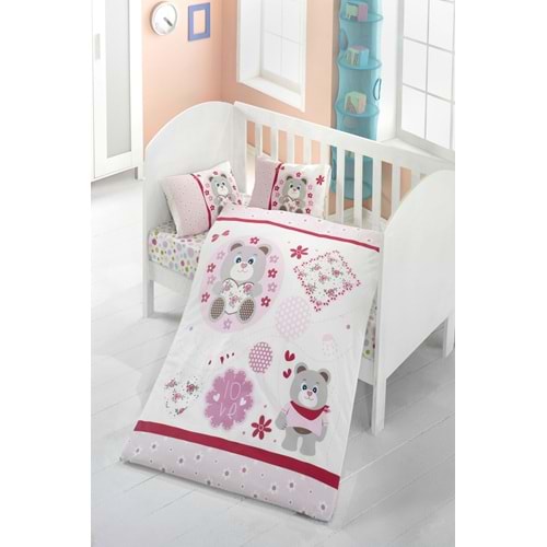 Komfort Home Bebek Nevresim Takımı %100 Pamuk (Victoria)