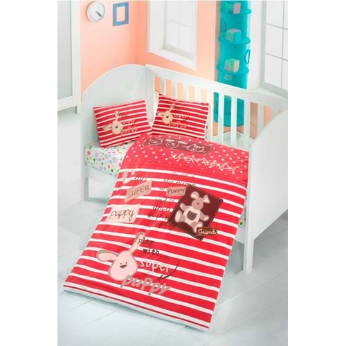 Komfort Home Bebek Uyku Seti %100 Pamuk (Yorgan ve +2 Yastıklı)