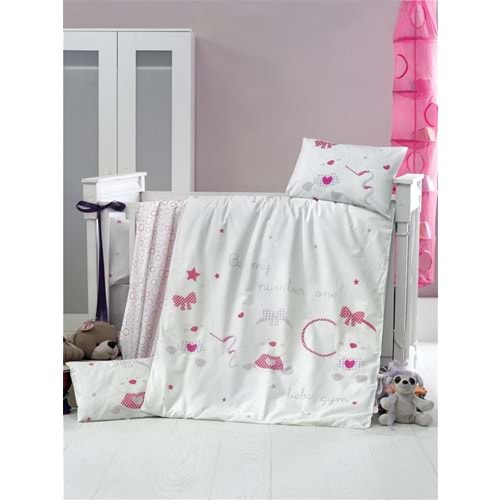 Komfort Home Bebek Nevresim Takımı %100 Pamuk (Victoria)