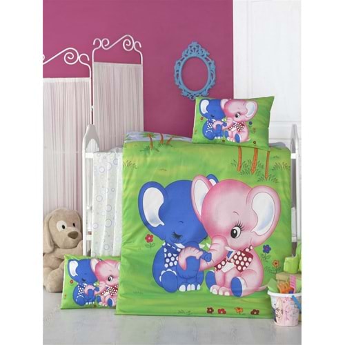 Komfort Home Bebek Uyku Seti %100 Pamuk (Yorgan ve +2 Yastıklı)