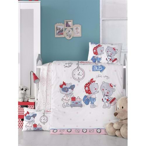 Komfort Home Bebek Uyku Seti %100 Pamuk (Yorgan ve +2 Yastıklı)